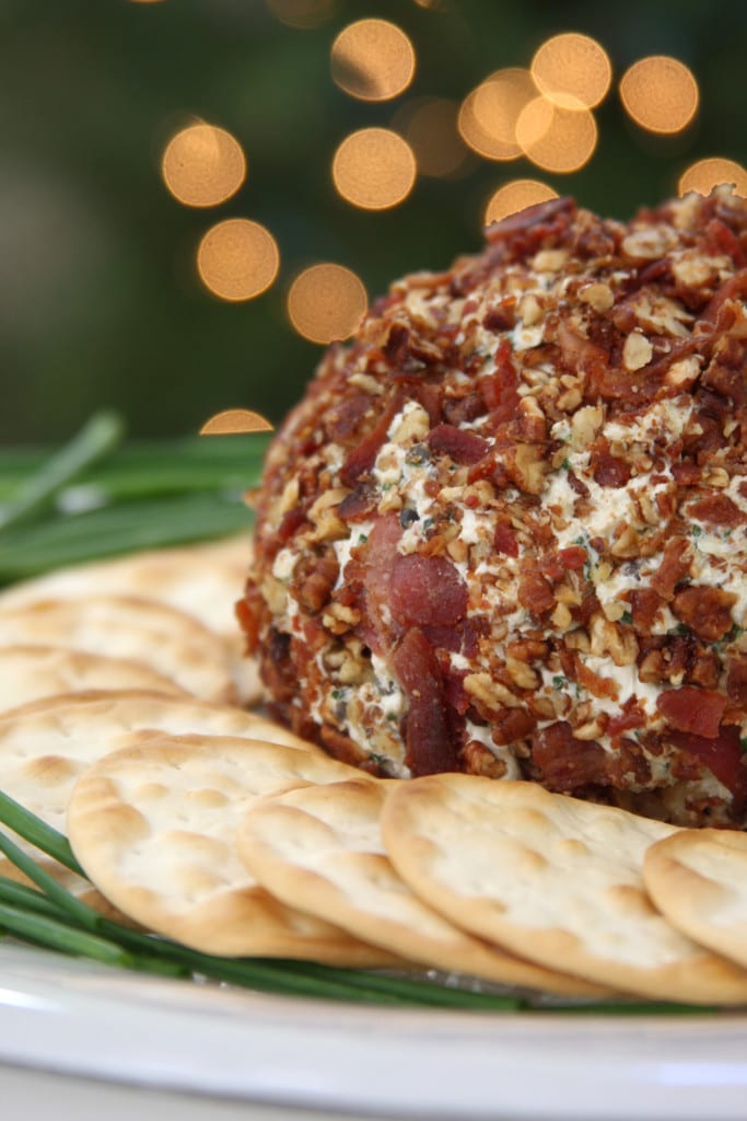 Easy and Delicious Festive Cheese Ball- The Fed Up Foodie