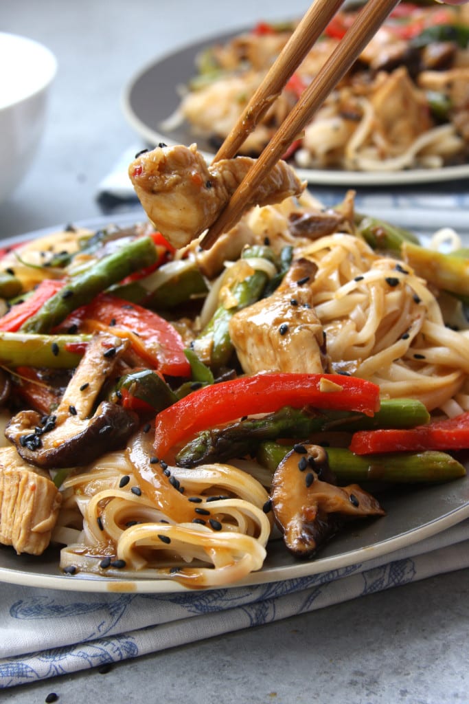 How To Make The Best Lemongrass Chicken Noodle Stir Fry