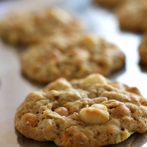 How to Make the Best Green Apple Butterscotch Macadamia Nut Cookies