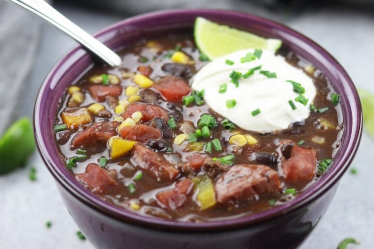 The Best Black Bean Soup That Your Family WIll Love