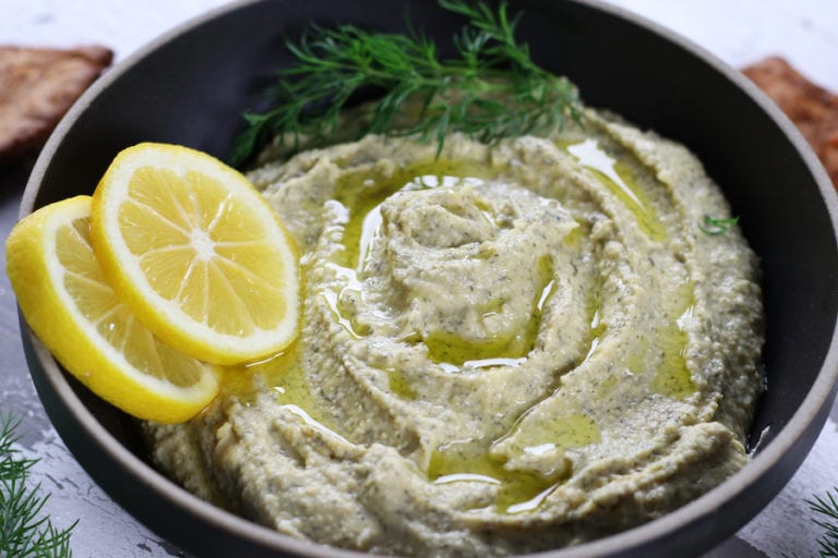 How To Make The Most Amazing Lemon Dill Hummus