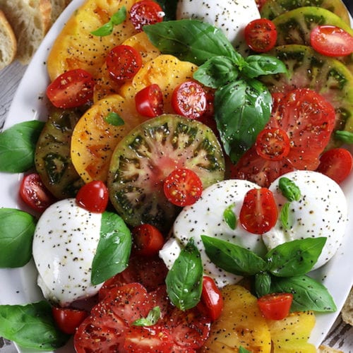 Easy Tips For Making The Best Burrata Caprese- The Fed Up Foodie