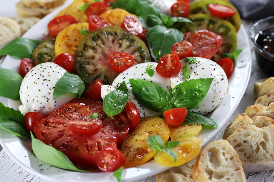 Easy Tips For Making The Best Burrata Caprese- The Fed Up Foodie