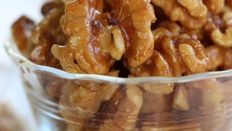 How To Make Easy Honey Glazed Candied Walnuts