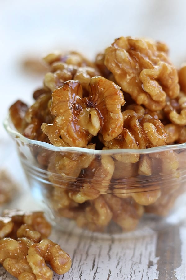 How To Make Easy Honey Glazed Candied Walnuts