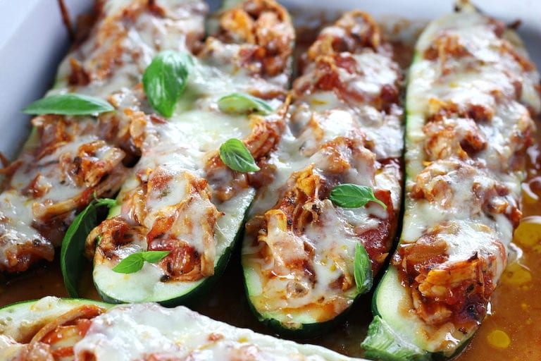 How To Make The Best Italian Chicken Zucchini Boats