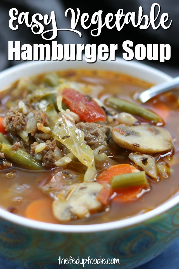 How To Make Family Favorite Weeknight Hamburger Vegetable Soup