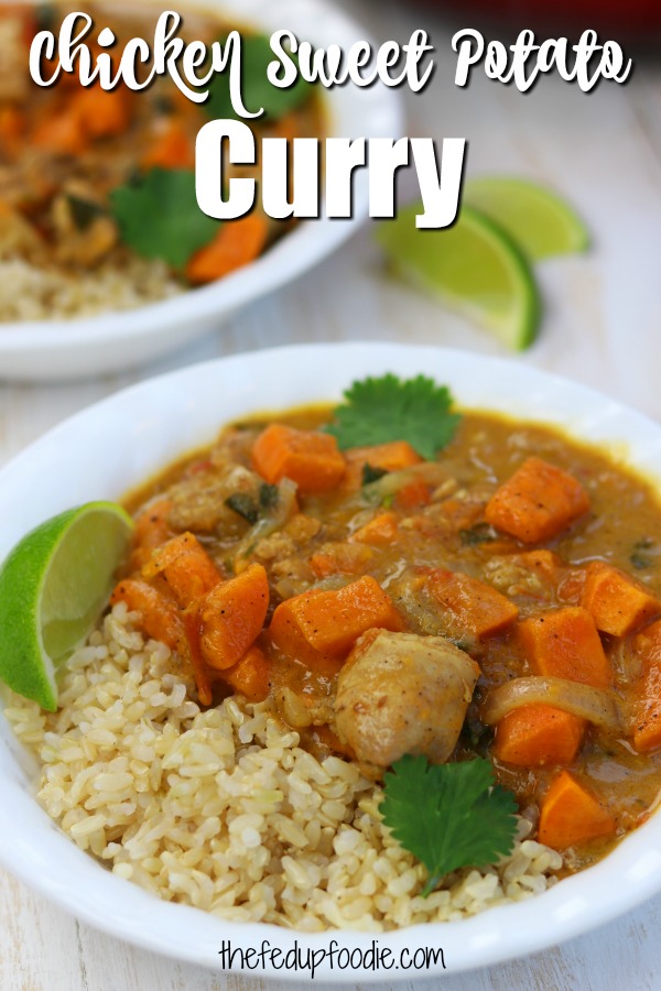 How To Make Super Healthy Chicken Sweet Potato Curry