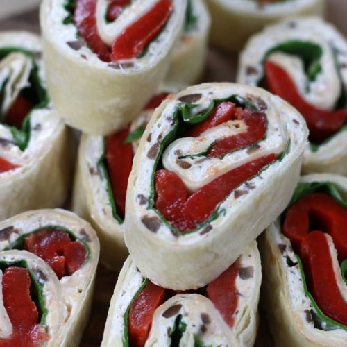 Incredibly Easy and Festive Spinach Pinwheels