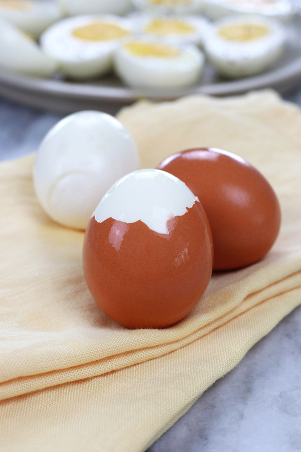 What Is the Easiest Way to Peel Hard-Boiled Eggs?